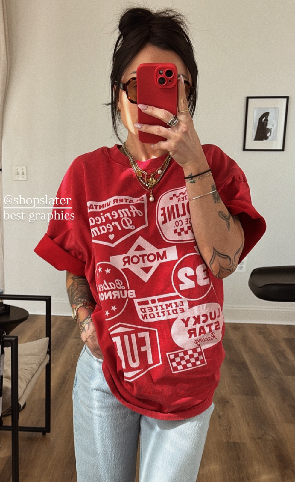 LIMITED EDITION: Lucky Star Acid Wash Tee x Strawberry