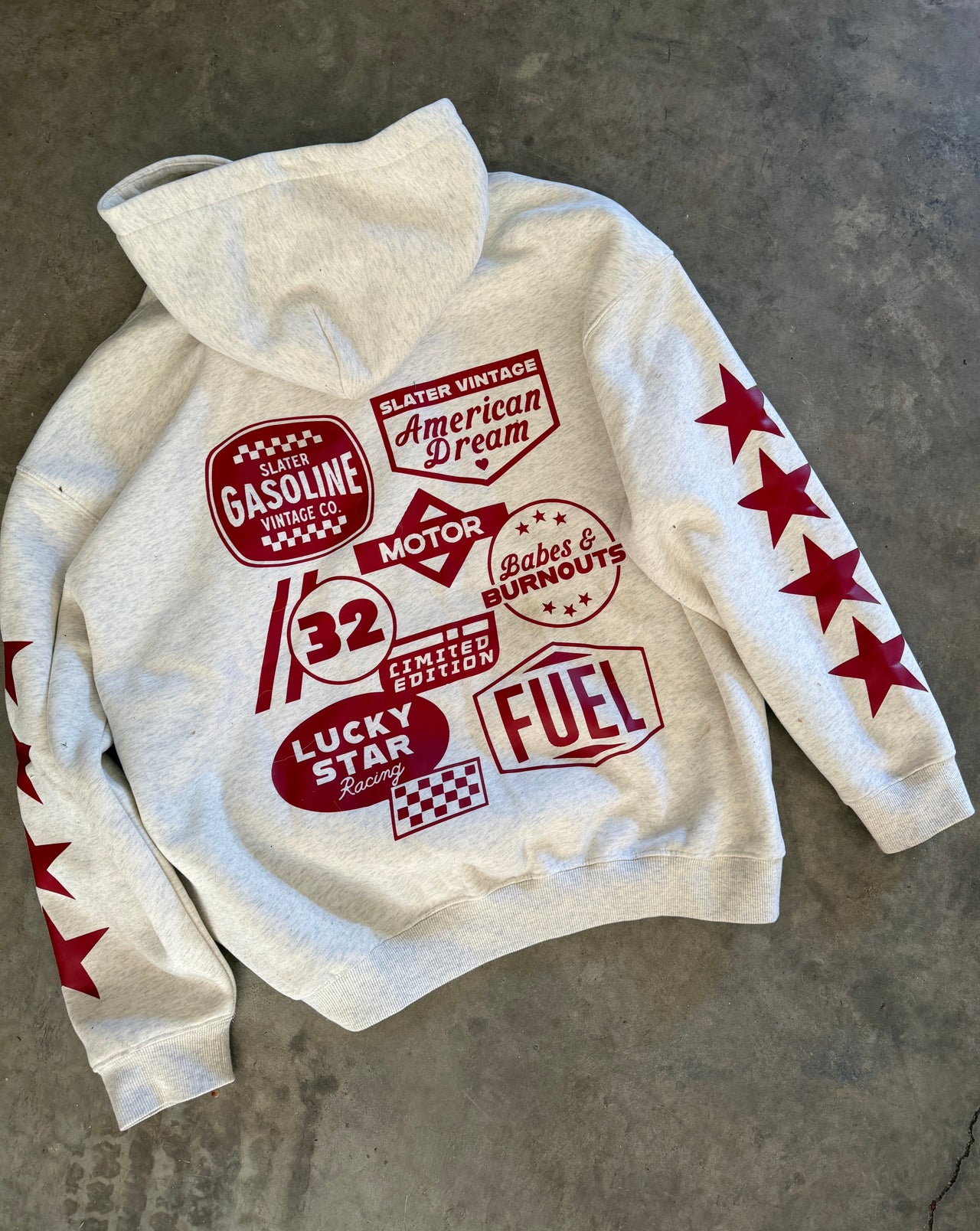 LIMITED EDITION: Lucky Star Heavyweight Hoodie Sweatshirt x Ash