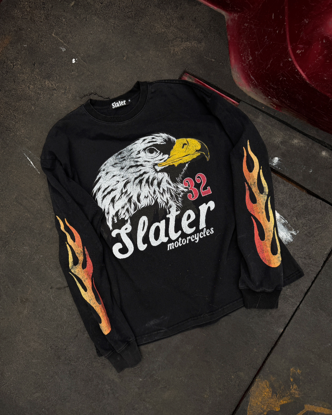 Heritage Long Sleeve x Washed Black