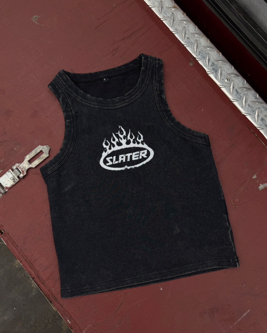 Icon Tank x Washed Black