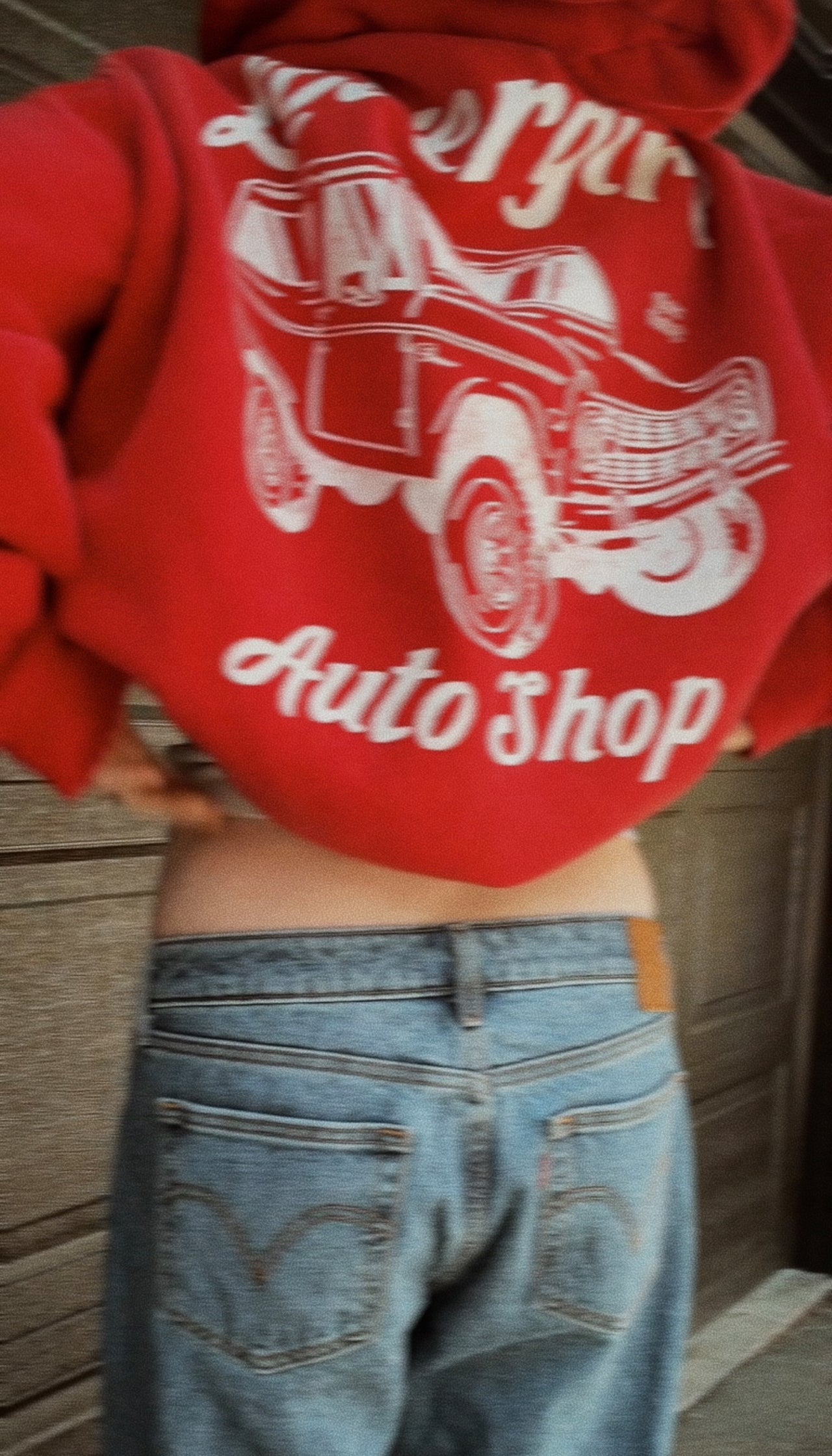 LOVERGIRL SUNFADE SWEATSHIRT x STRAWBERRY