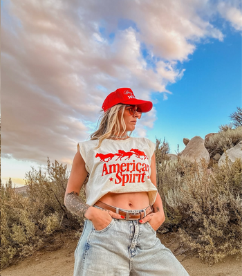 American Spirit Muscle Tank Top