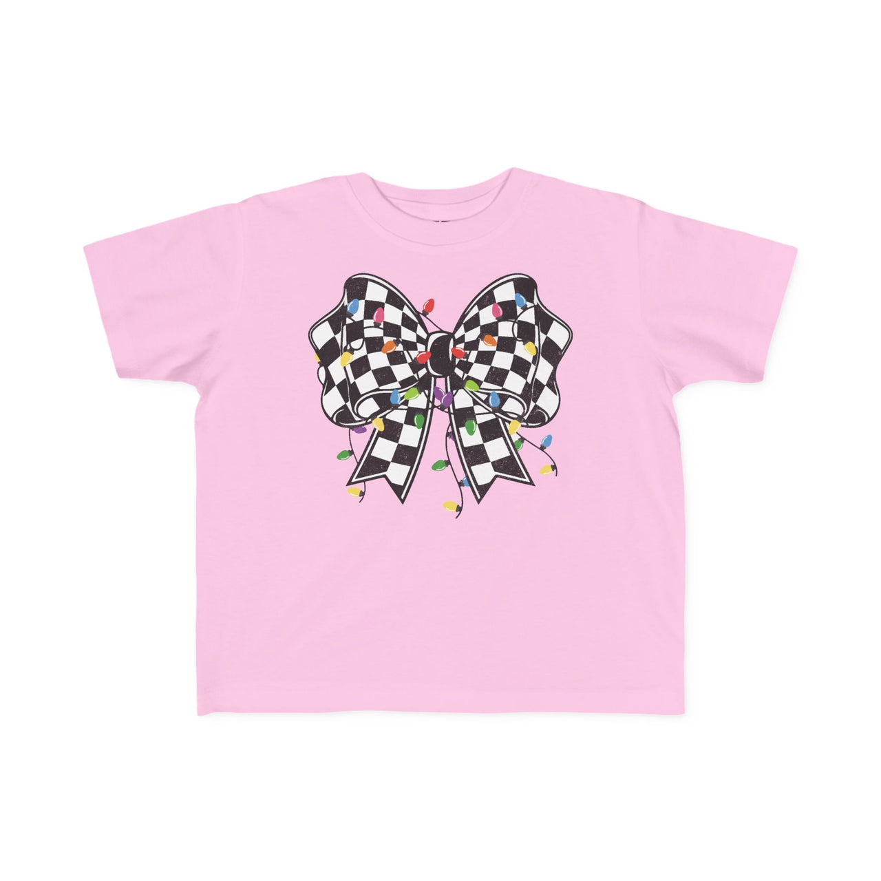 Checkered Christmas Toddler Tee