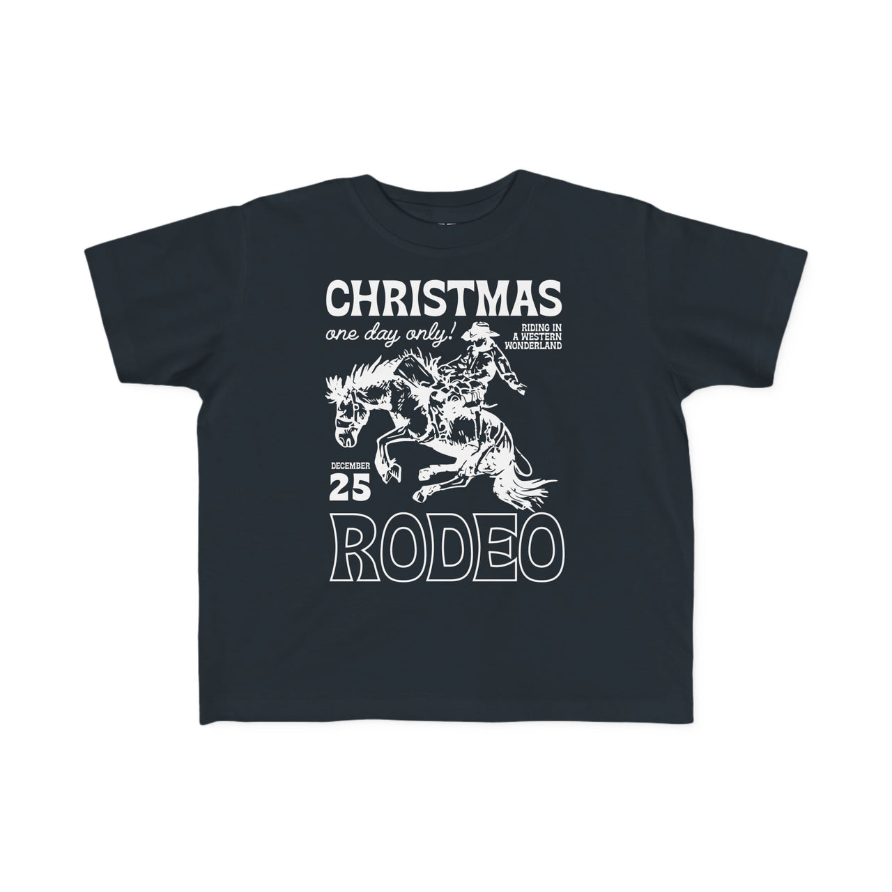 Christmas Rodeo Toddler Tee