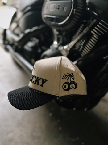 How Lucky Are We Corduroy Hat