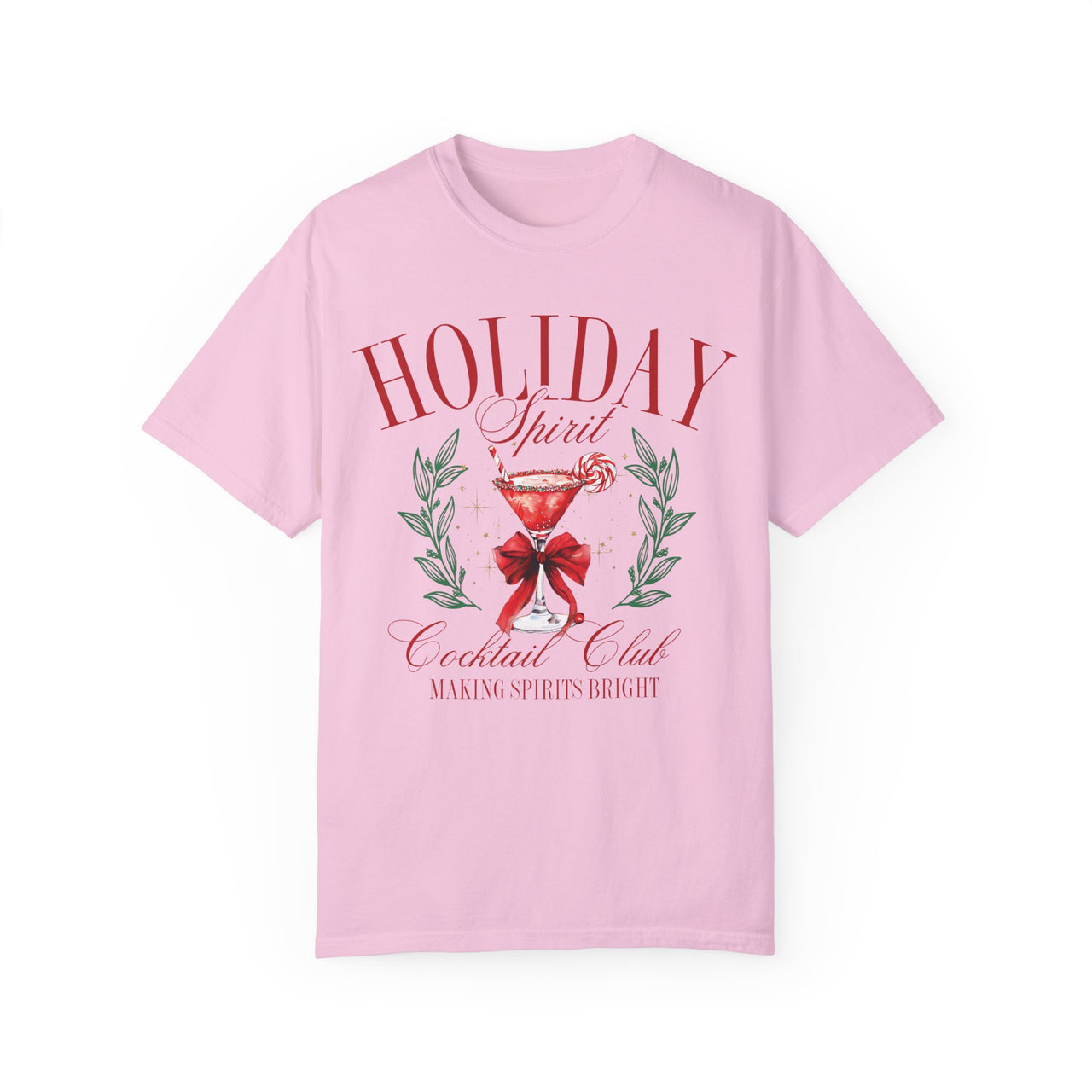 Holiday Spirit Cocktail Club Tee