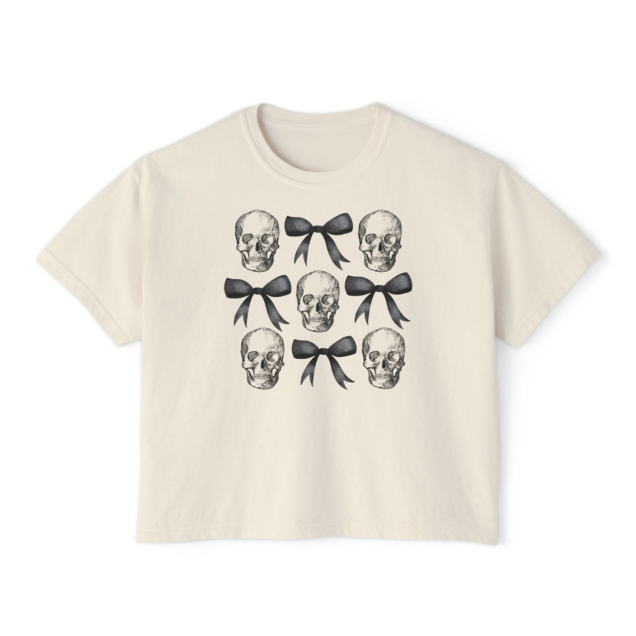 Skulls and Bows Boxy Tee