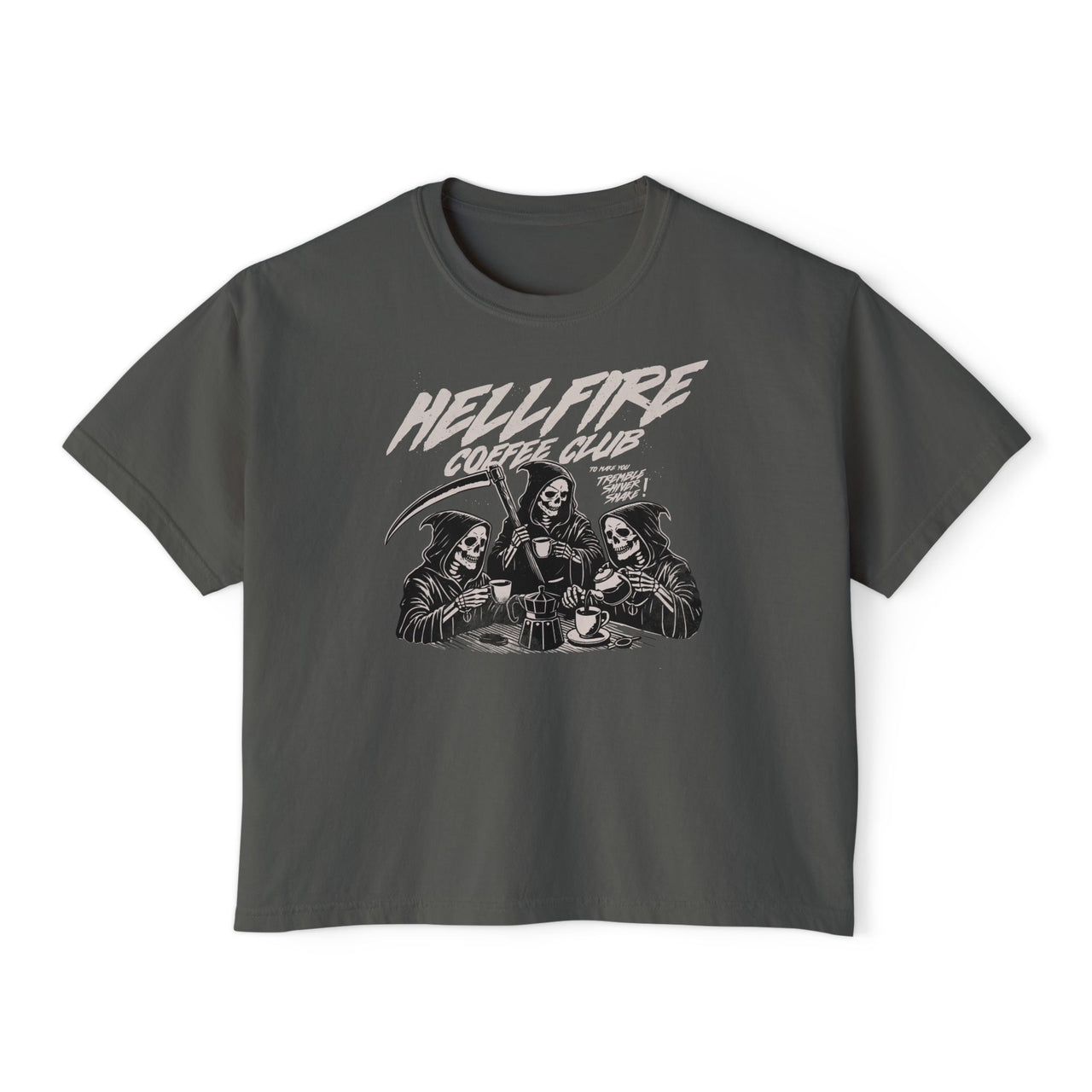 Hellfire Coffee Club Boxy Tee