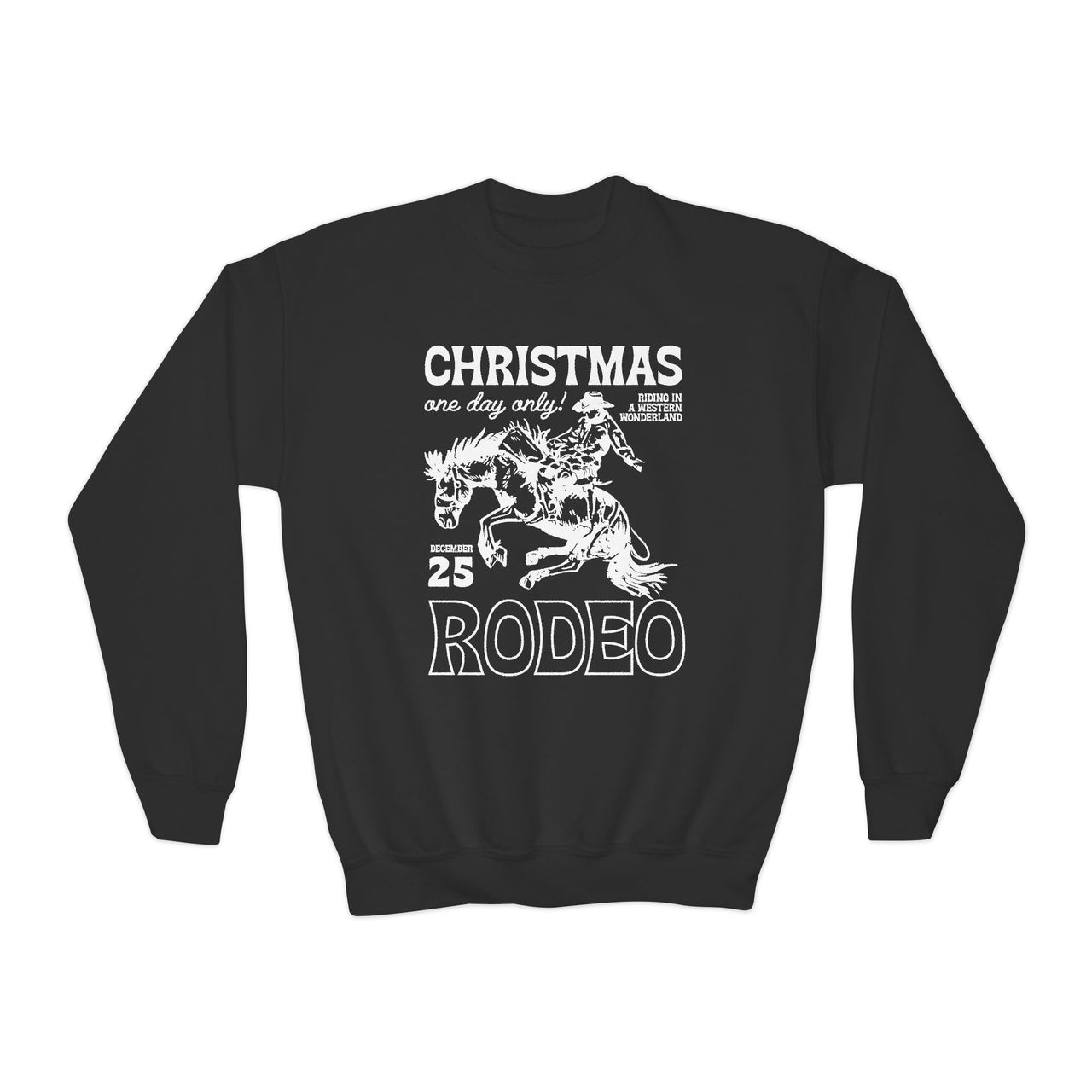 Christmas Rodeo Youth Sweatshirt