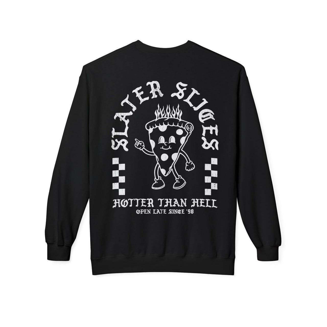 Slater Slices Street Style Crewneck Sweatshirt