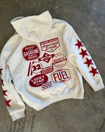 LIMITED EDITION: Lucky Star Heavyweight Hoodie Sweatshirt x Ash
