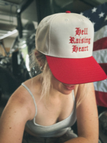 Hell Raising Heart Hat
