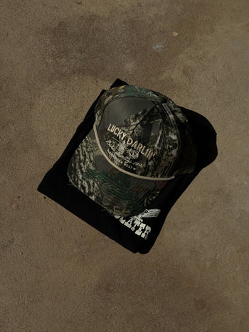 Limited Edition: Lucky Darlin’ Camo Distressed Hat