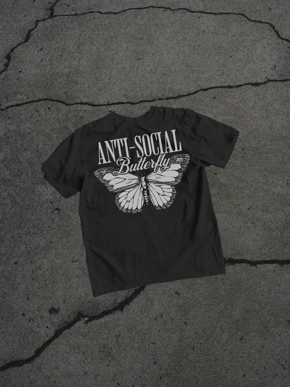 Anti-Social Butterfly Tee