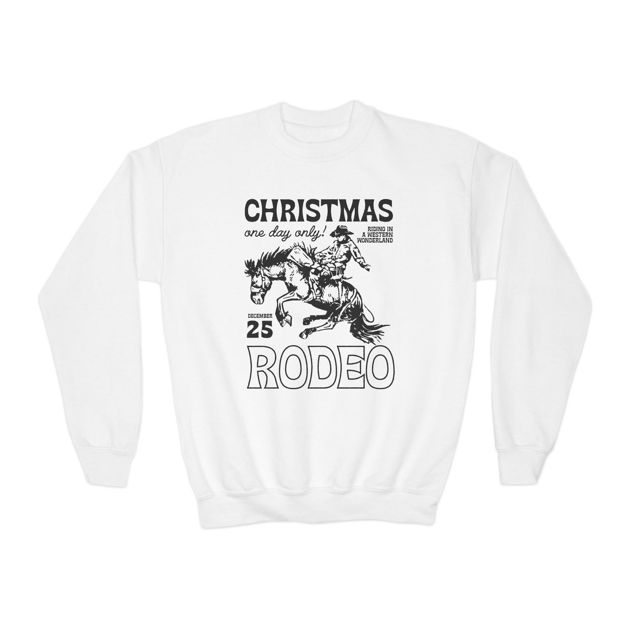 Christmas Rodeo Youth Sweatshirt