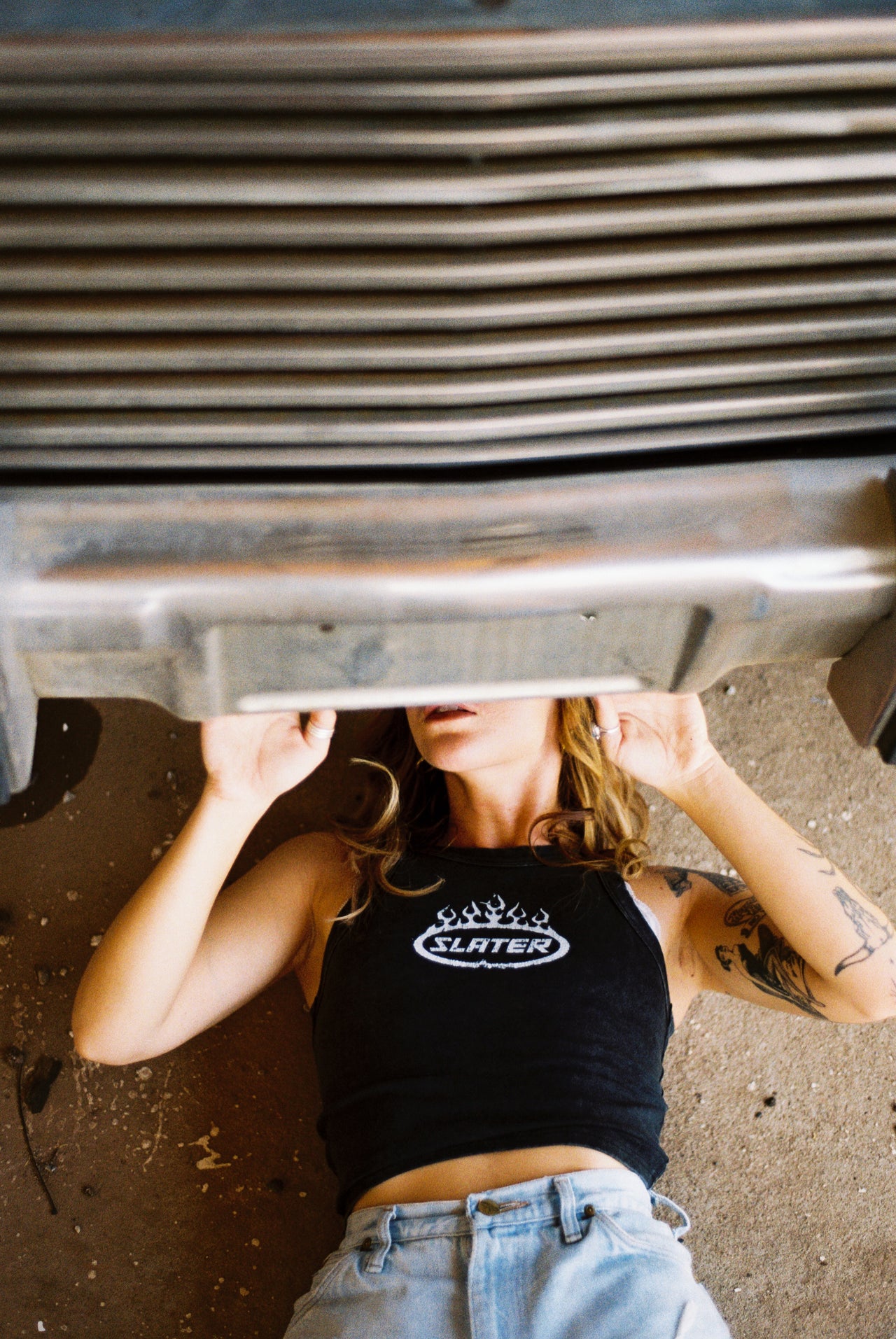 Icon Tank x Washed Black