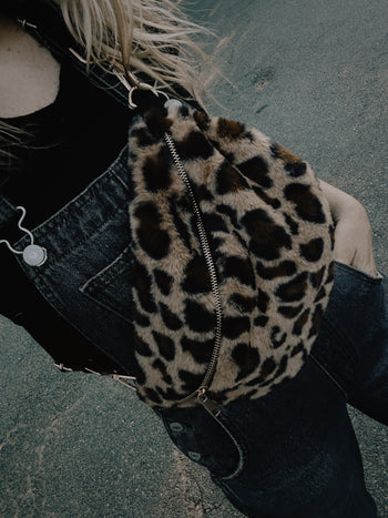 The Knox Leopard Belt Bag