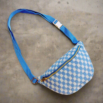 Reese Checkered Belt Bag