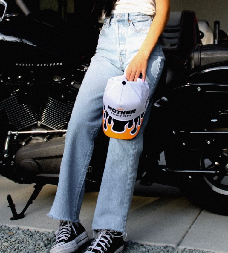 Mother Racing Flames Hat