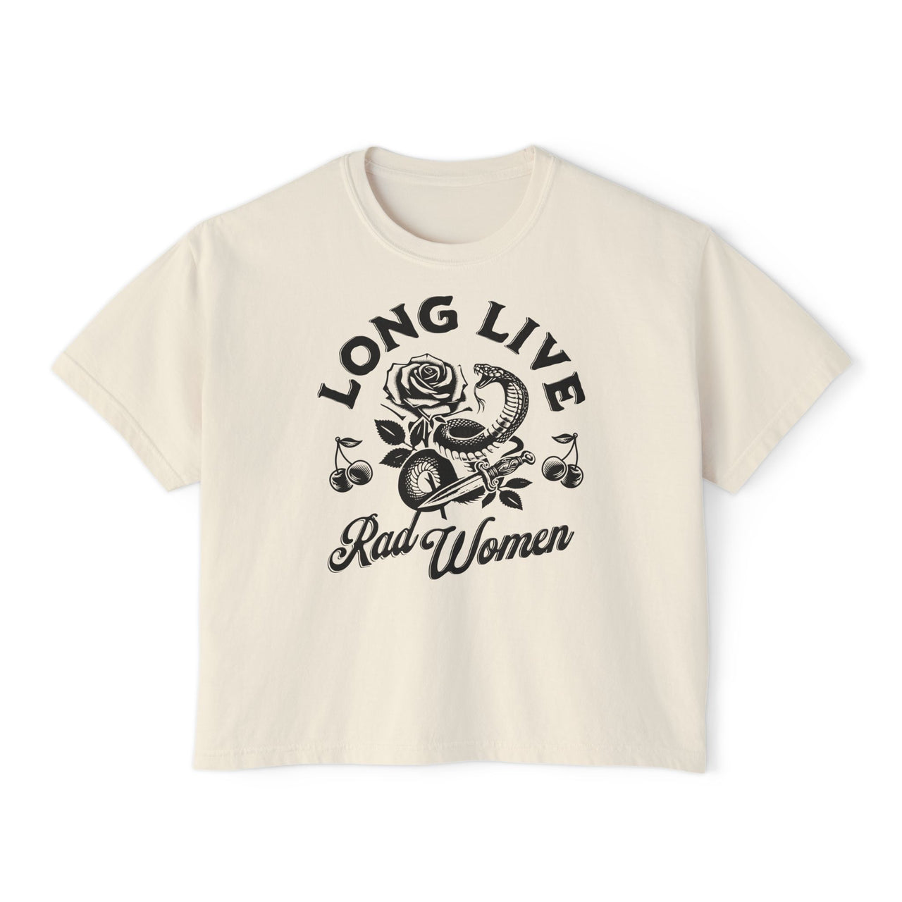 Long Live Rad Women Boxy Tee