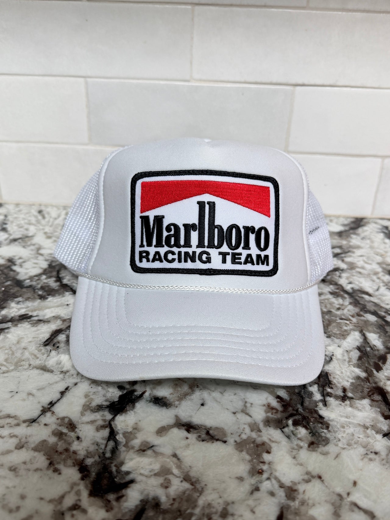 LIMITED EDITION: Smokin' Trucker Hat x White