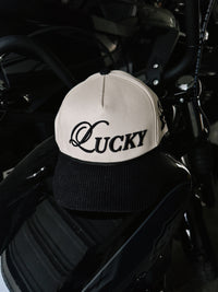 How Lucky Are We Corduroy Hat