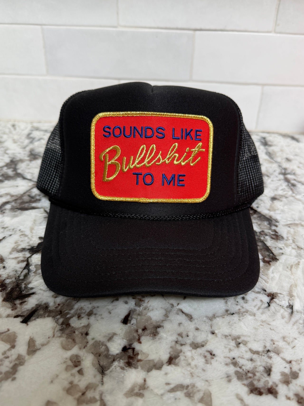 LIMITED EDITION: BS Trucker Hat x Black