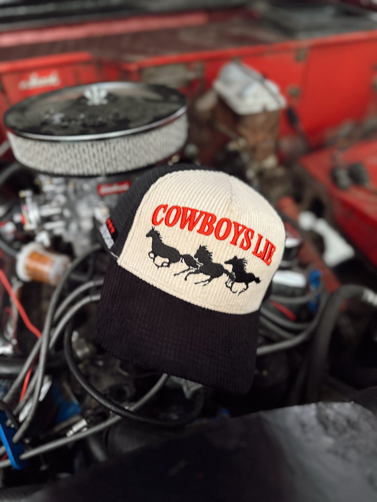 Cowboys Lie Corduroy Hat