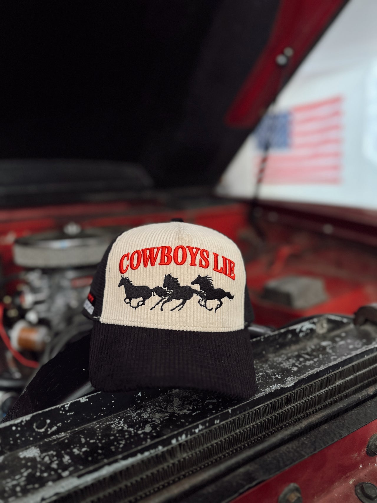 Cowboys Lie Corduroy Hat