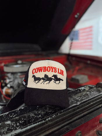 Cowboys Lie Corduroy Hat