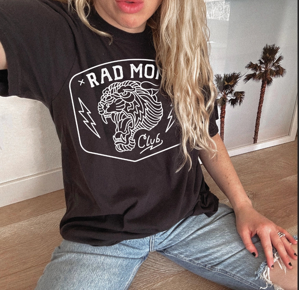 Rad Mom Tiger Club Tee