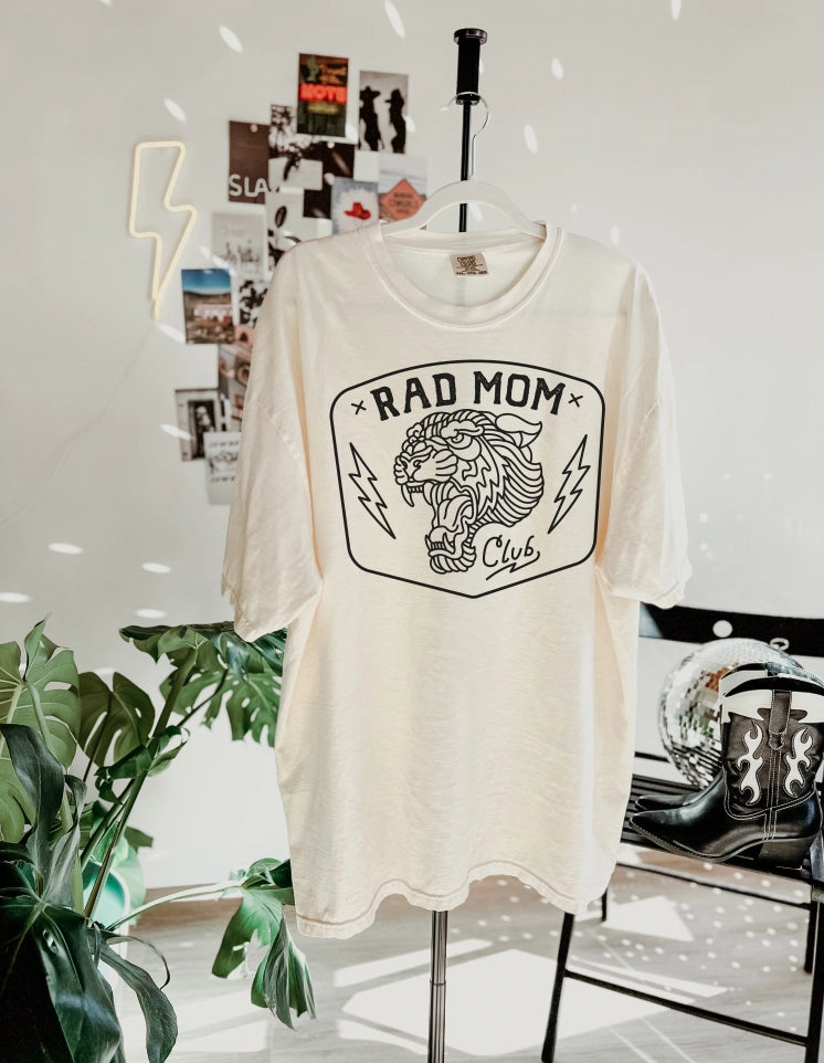 Rad Mom Tiger Club Tee