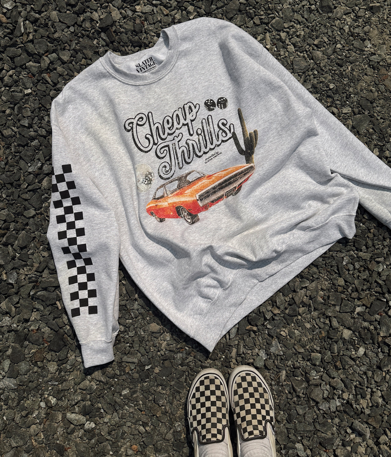 Cheap Thrills Street Style Crewneck Sweatshirt