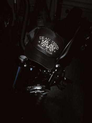 Dead Tired Moms Club Trucker Hat