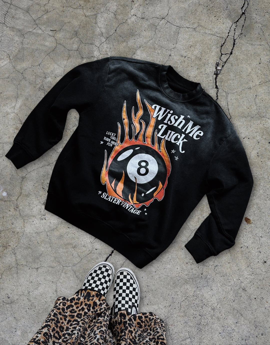 Wish Me Luck Crewneck