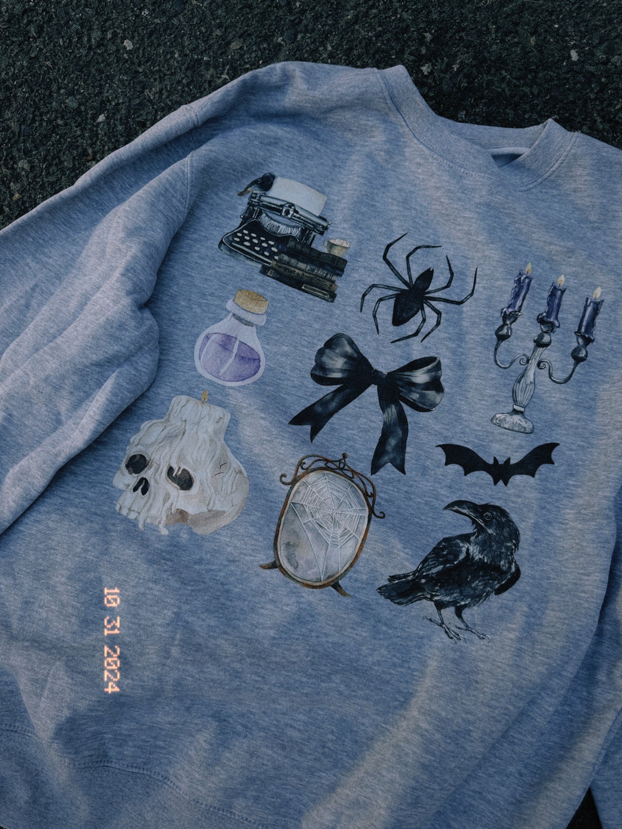 Black Magic Collage Crewneck Sweatshirt