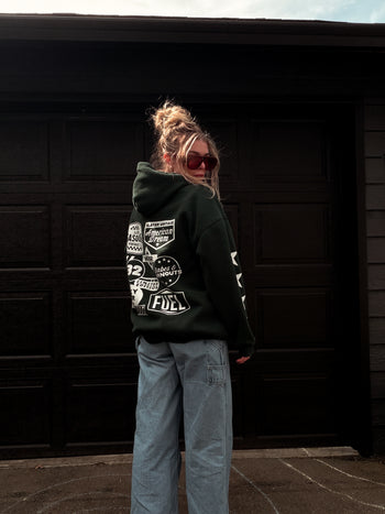 LIMITED EDITION: Lucky Star Hoodie Sweatshirt x Spruce Green