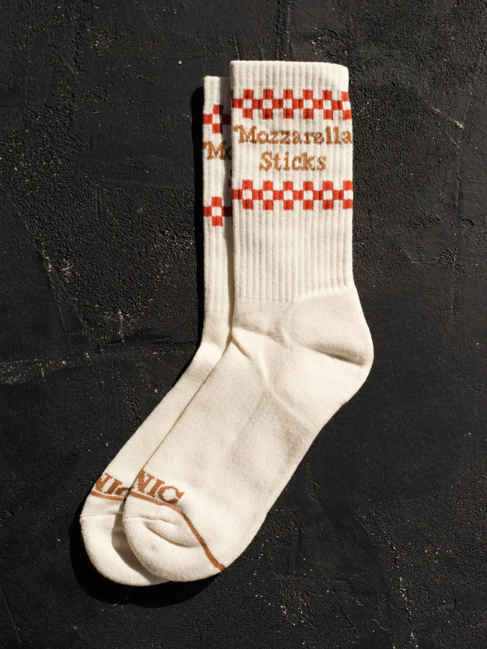 Mozzarella Sticks Crew Socks