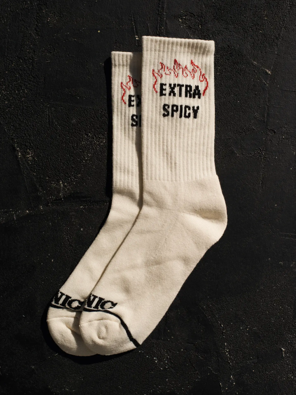 Extra Spicy Crew Socks