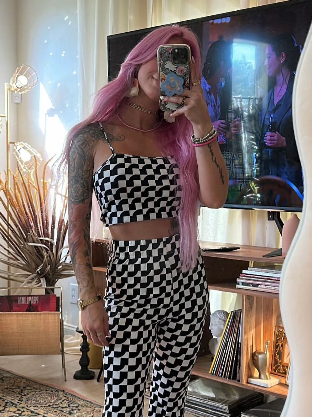 Austin Checkered Set