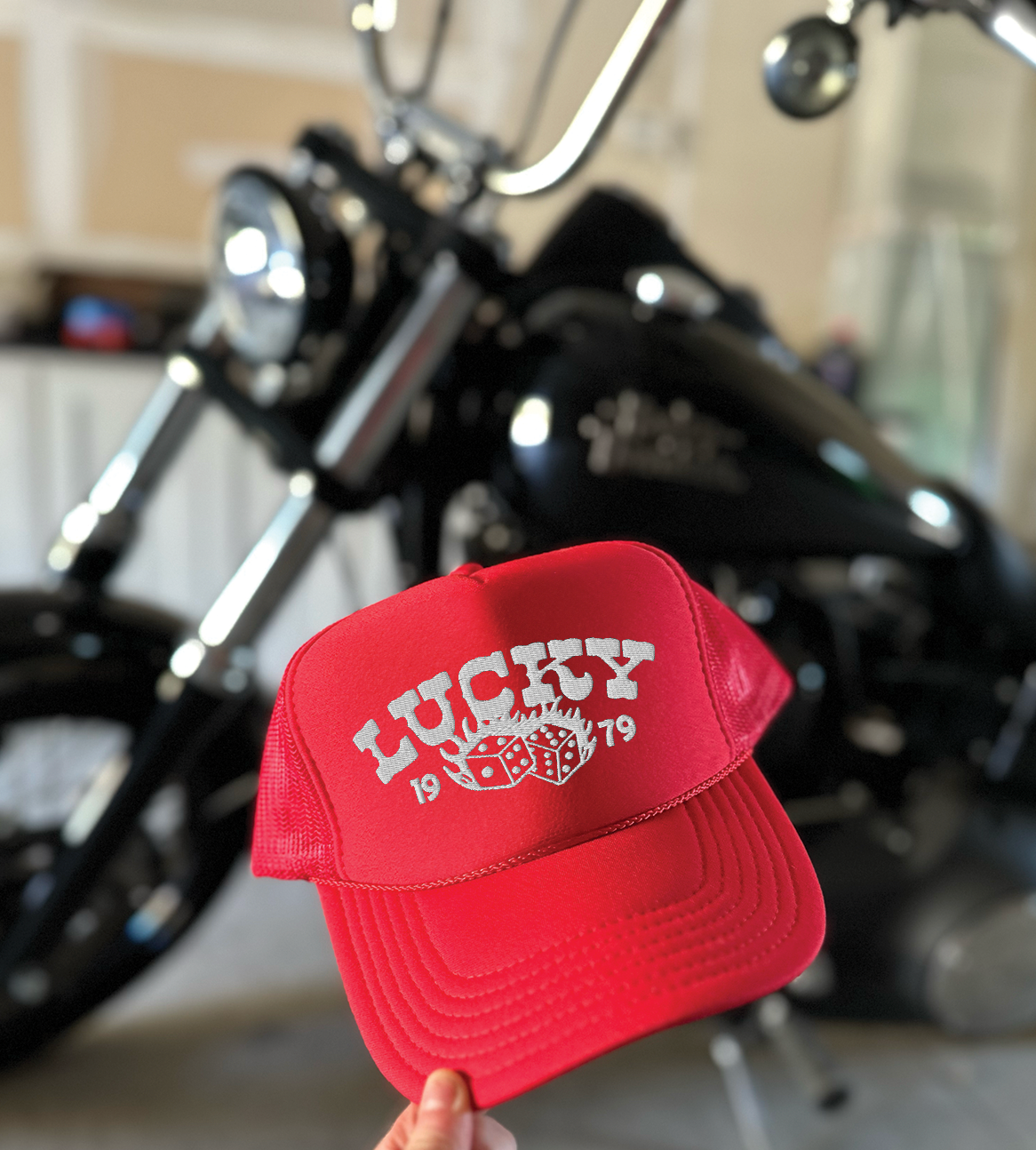 Lucky Era Embroidered Trucker Hat