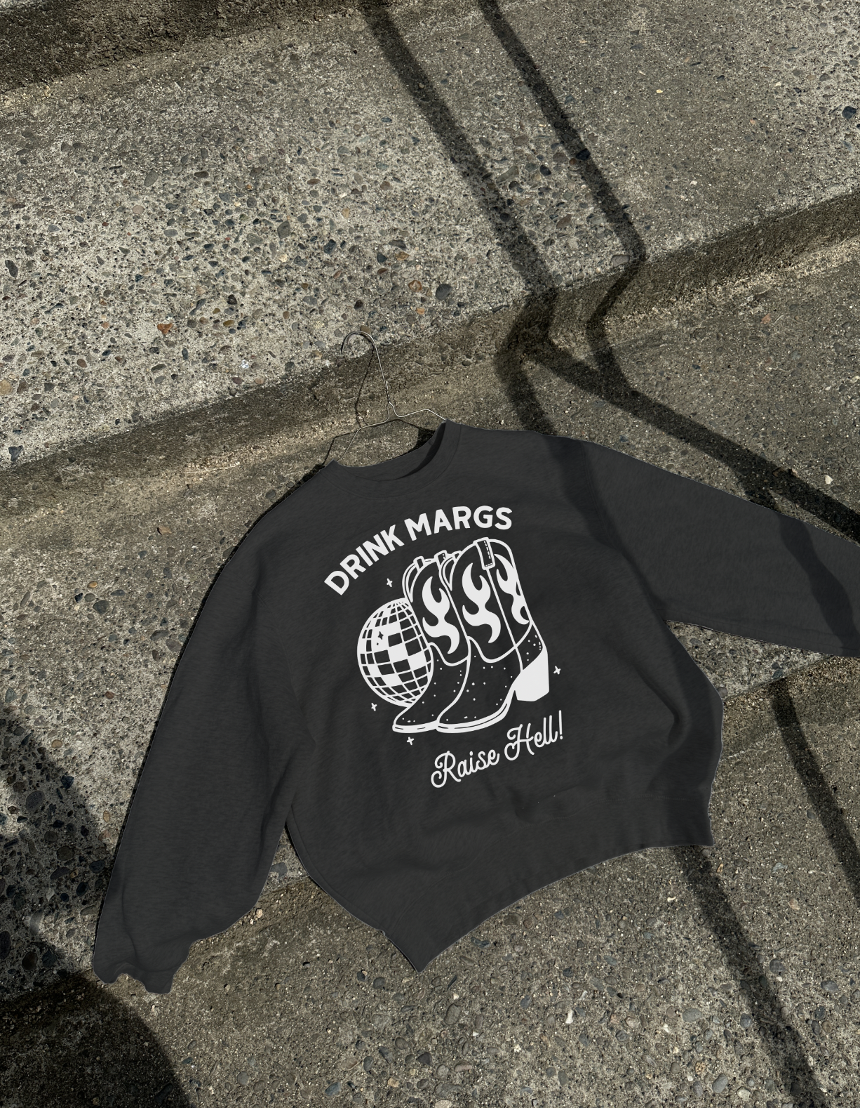 Disco Drinkin' Luxe Crewneck Sweatshirt