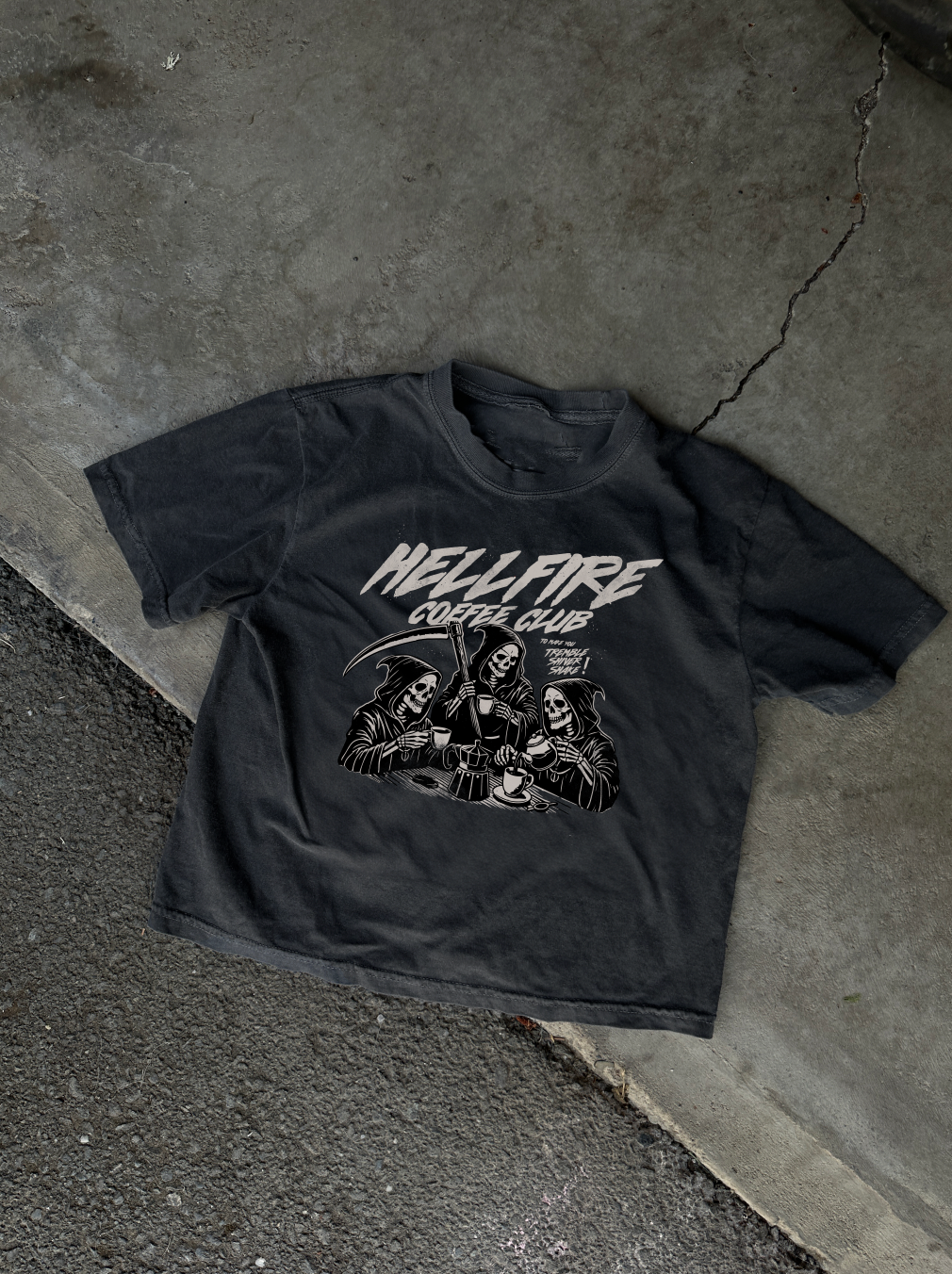 Hellfire Coffee Club Boxy Tee