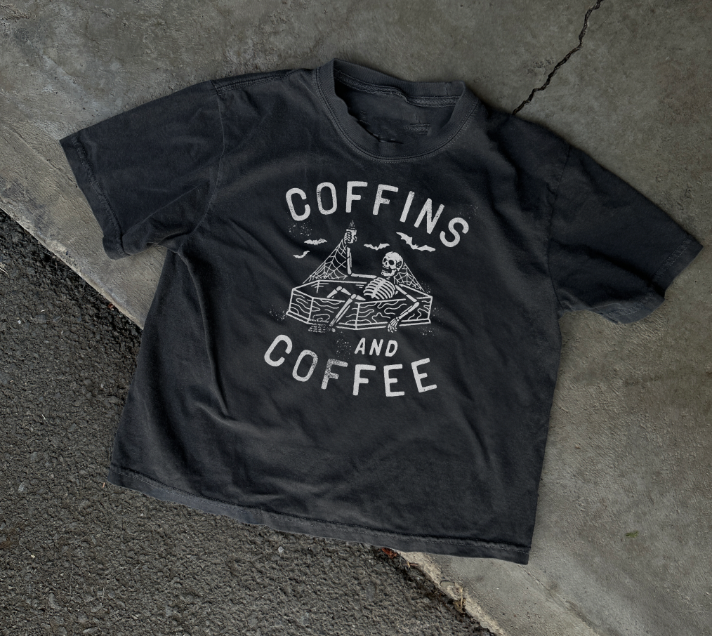 Coffins Brew Boxy Tee