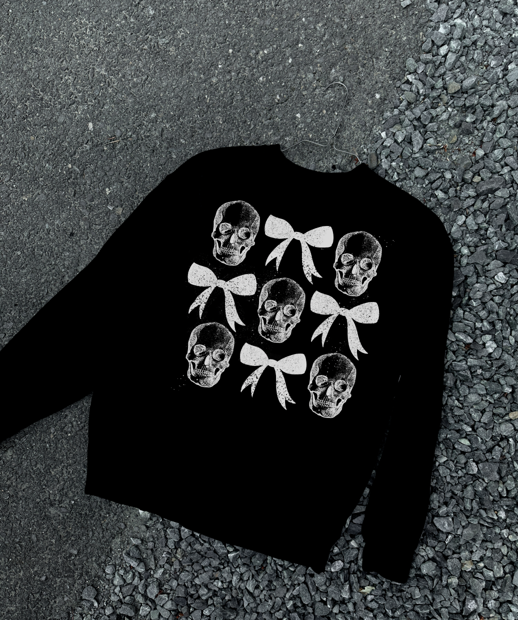 Skulls and Bows Luxe Crewneck Sweatshirt