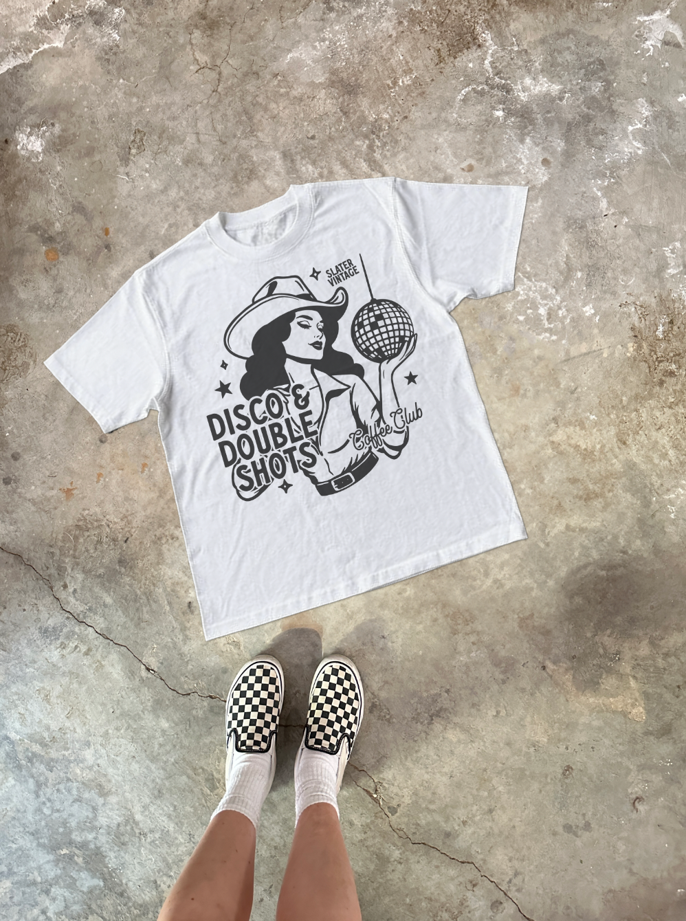 Disco & Double Shots Tee