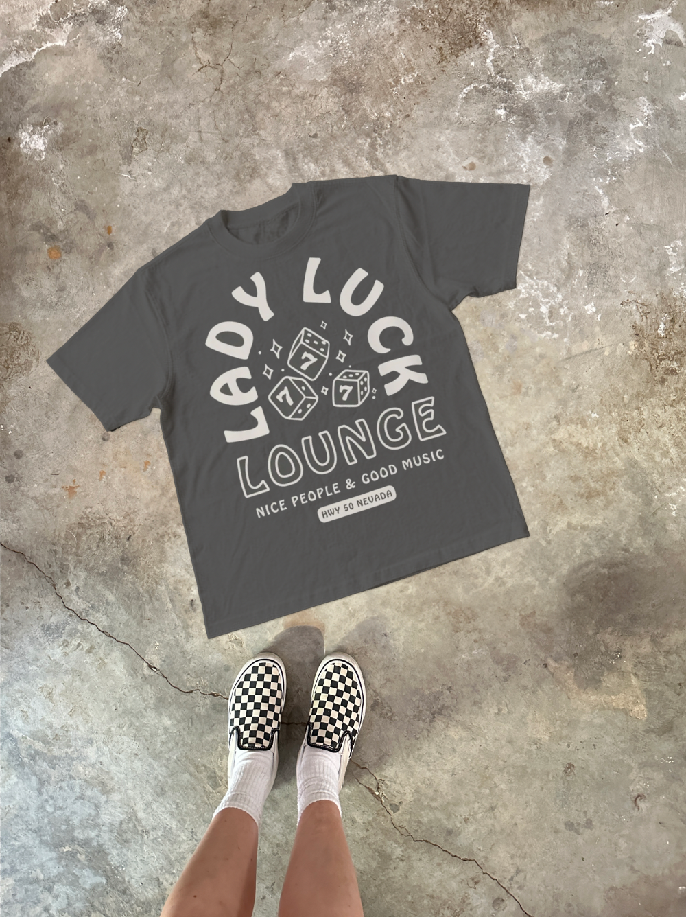 Lady Luck Lounge Tee