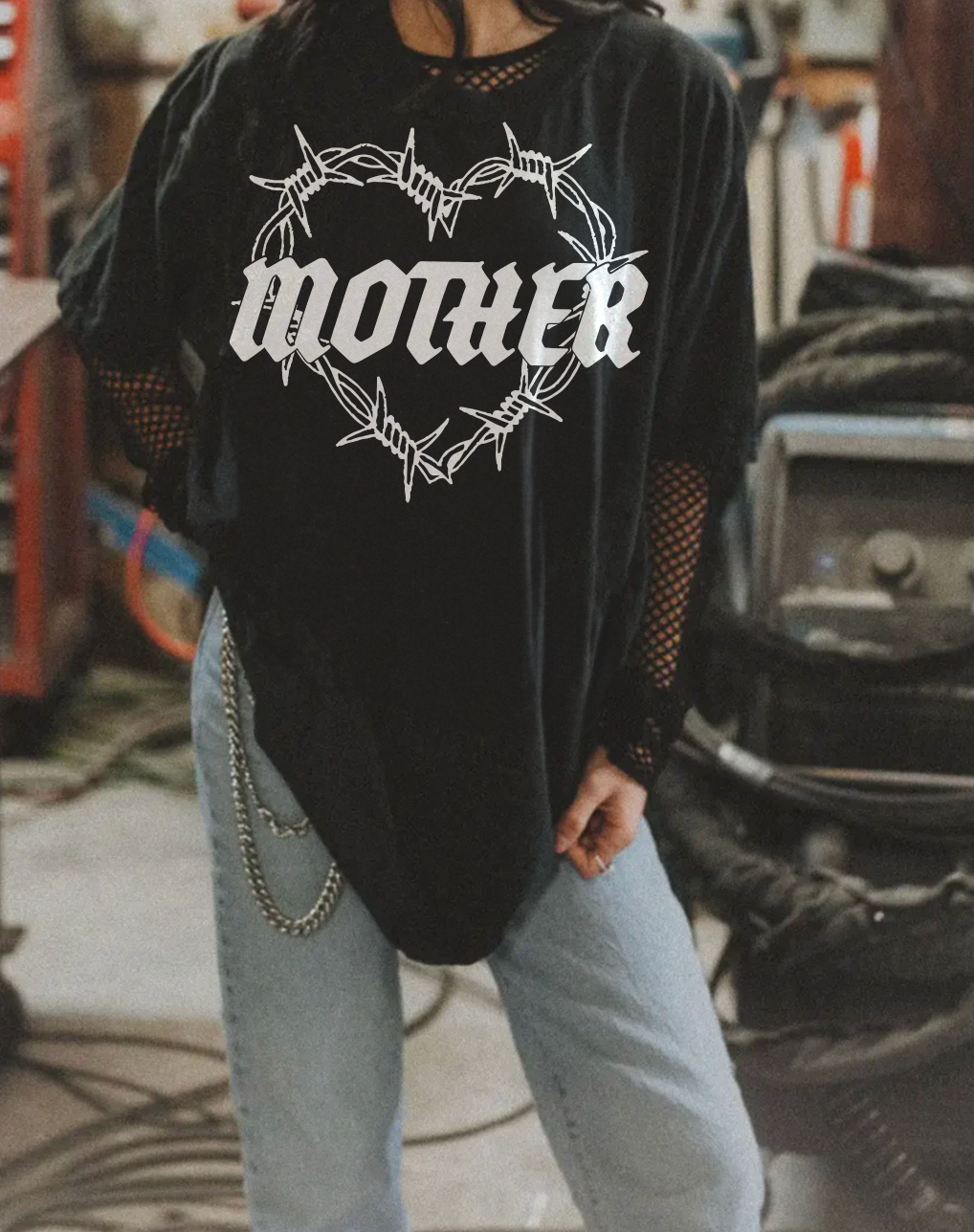 Mother Barbed Wire Tee