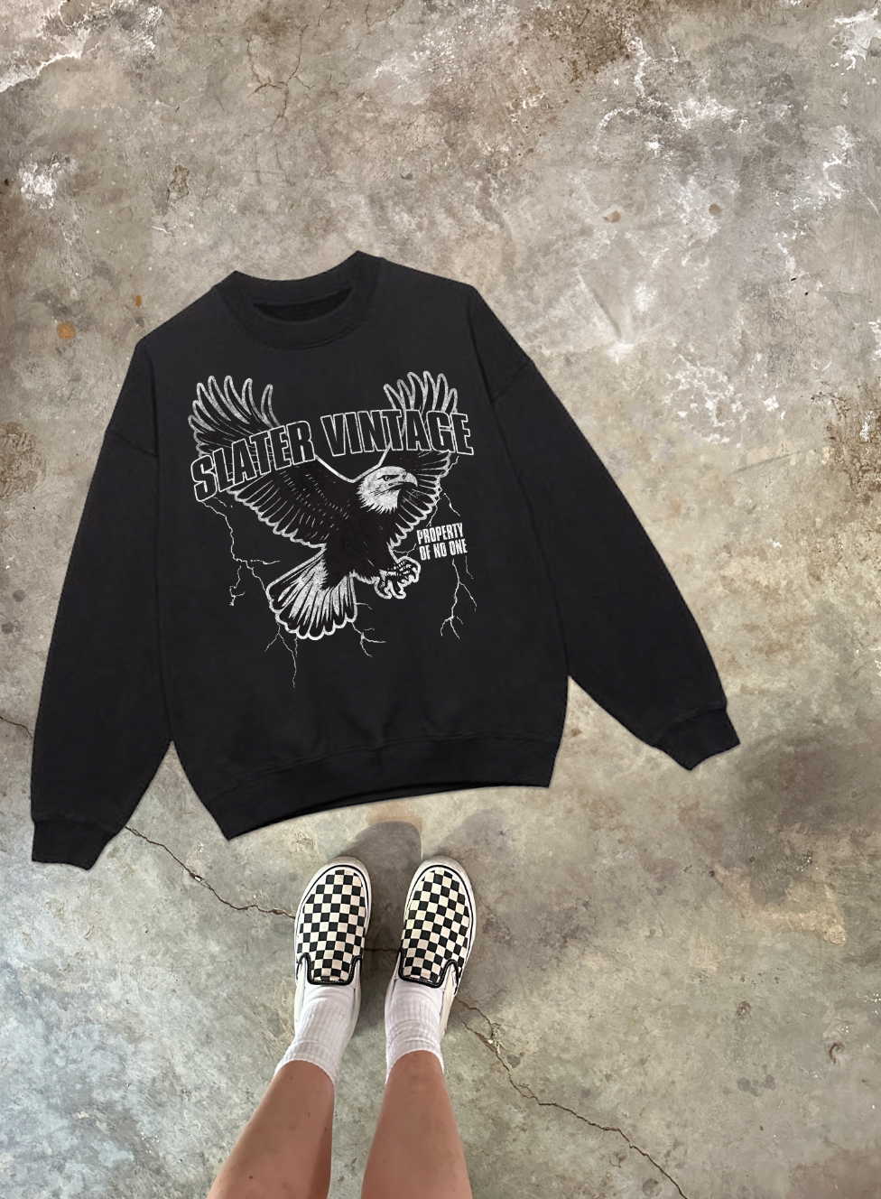 Screamin' Eagle Street Style Crewneck Sweatshirt