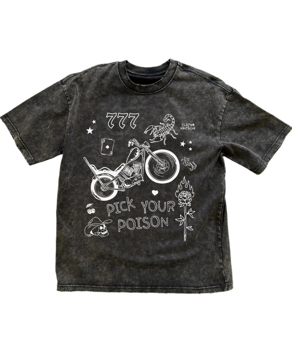 Pick Your Poison Distressed Tee